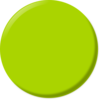 Green Flat Button Clip Art